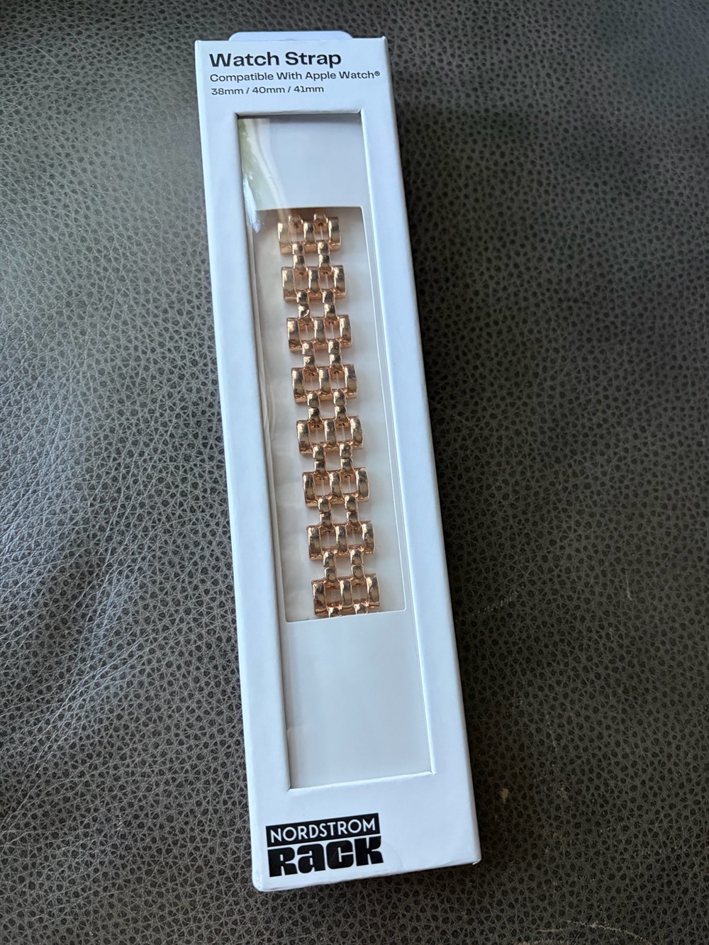 NIB/NWT Nordstrom Rack Gold Link Metal Stretch Watch Band